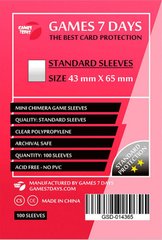 Протекторы Games7Days (43 x 65 мм) Standard Mini Chimera