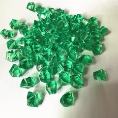 14*11mm Зелений Кристал/камінь (10шт.)
