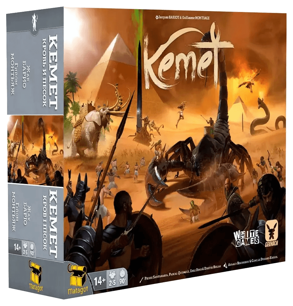 Настольная игра Кемет: Кровь и песок (Kemet: Blood and Sand) (укр./рус.)  купить в Украине ➤➤ Интернет-магазин Gameland | Одесса, Киев