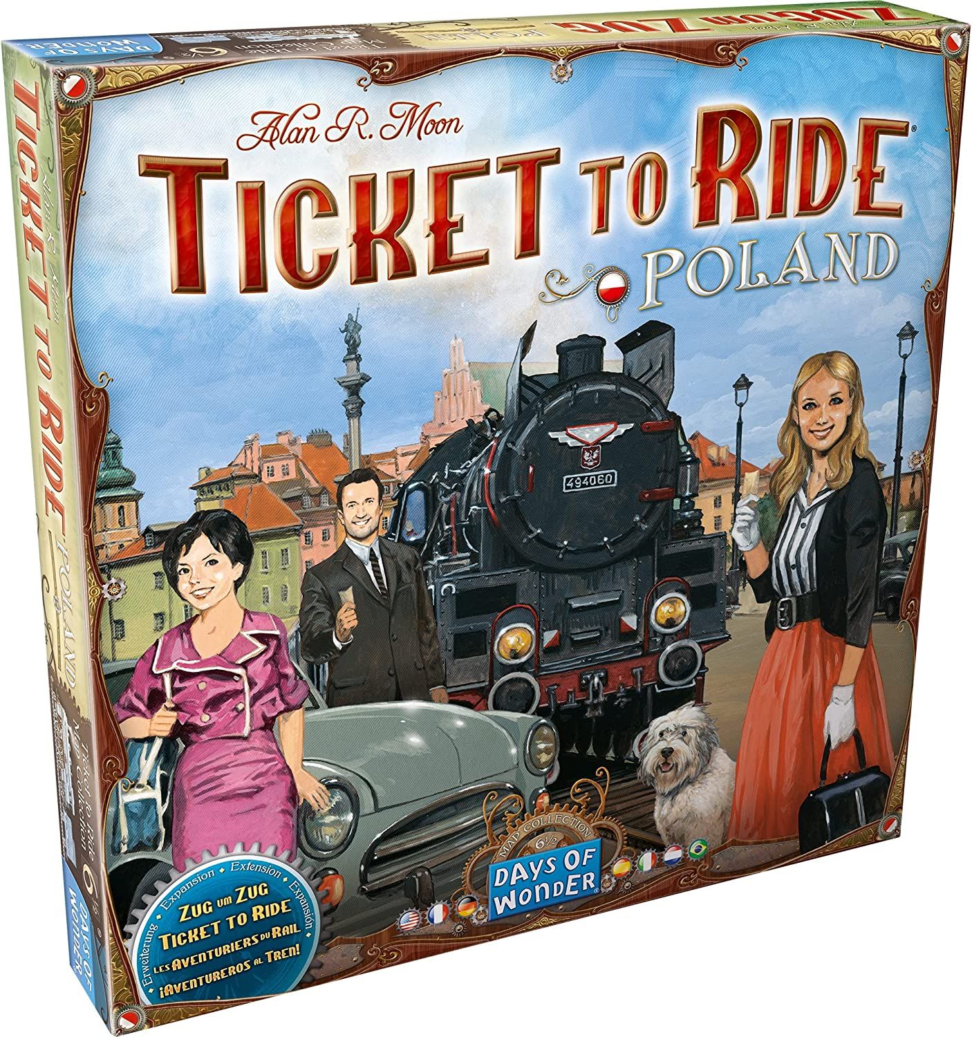 Настольная игра Ticket to Ride - Poland (Билет на поезд: Польша) купить в  Украине ➤➤ Интернет-магазин Gameland | Одесса, Киев