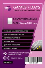 Протектори Games7Days (56 x 87 мм) Standard USA