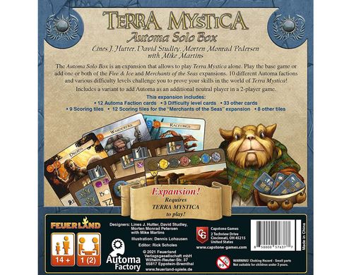 Terra Mystica: Automa Solo Box