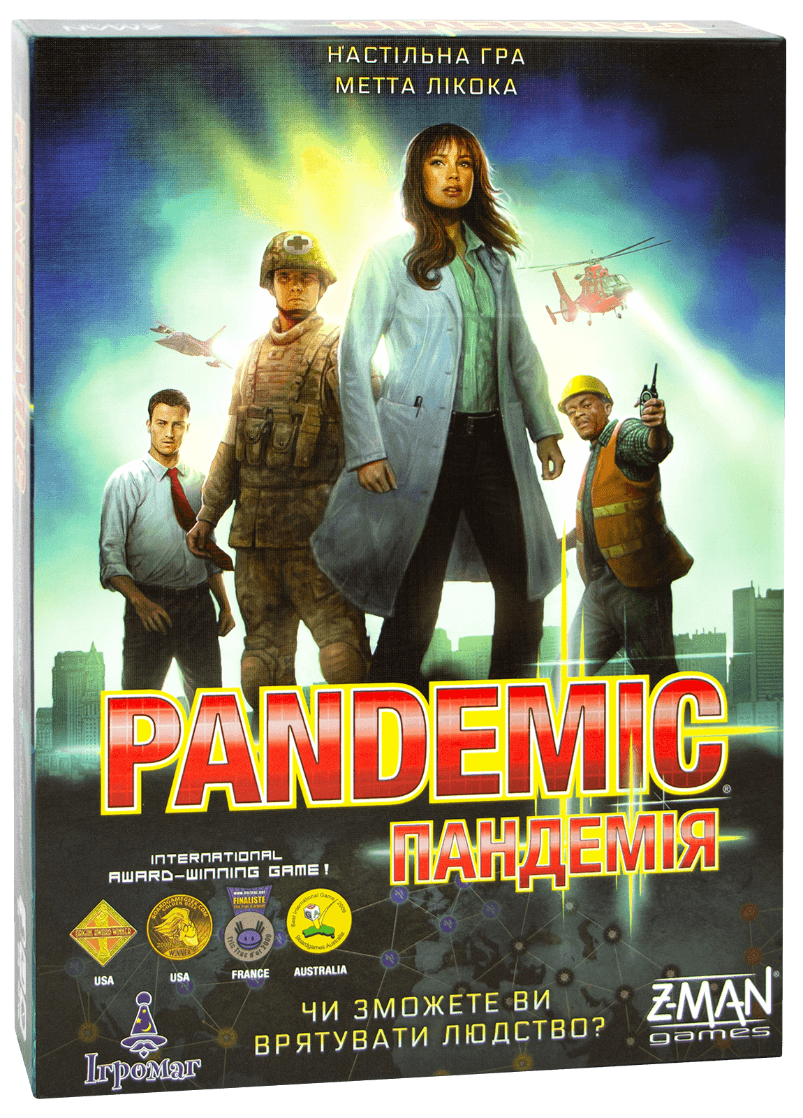 Настольная игра Пандемия (Pandemic) (укр.) купить в Украине ➤➤  Интернет-магазин Gameland | Одесса, Киев