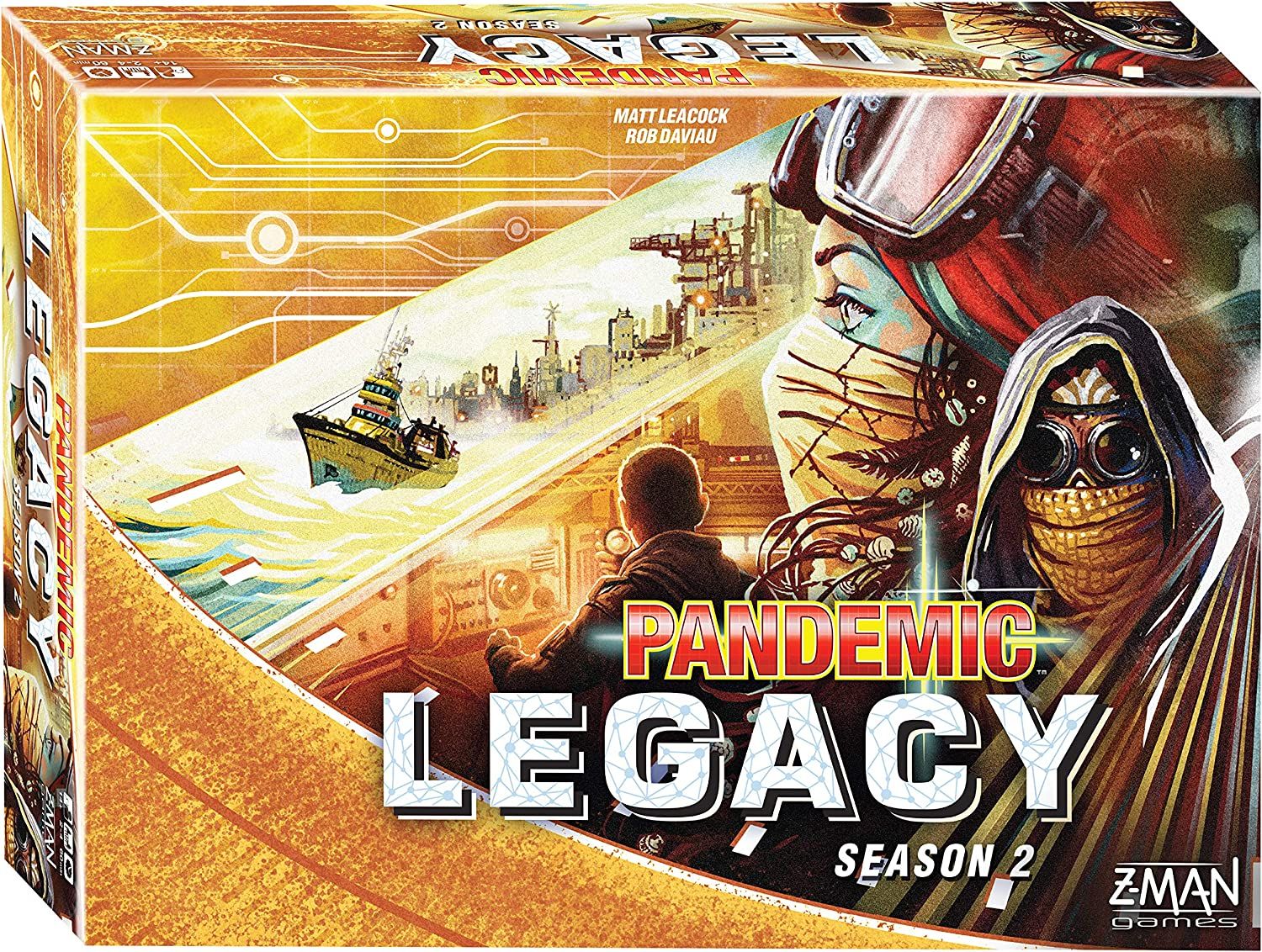 Настольная игра Pandemic Legacy: Season 2 (Пандемия: Наследие - Второй  сезон) (Yellow) купить в Украине ➤➤ Интернет-магазин Gameland | Одесса, Киев