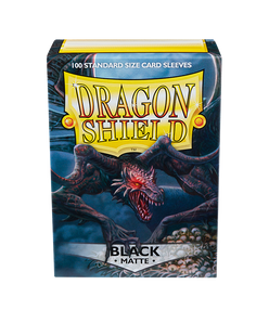 Протектори Dragon Shield Sleeves: matte Black (66x91 мм)