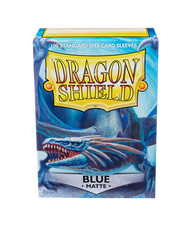 Протектори Dragon Shield Sleeves: matte Blue (66x91 мм)