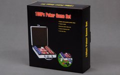 Набір покерний 100 фішок по 11,5 г (алюмінієвий кейс)