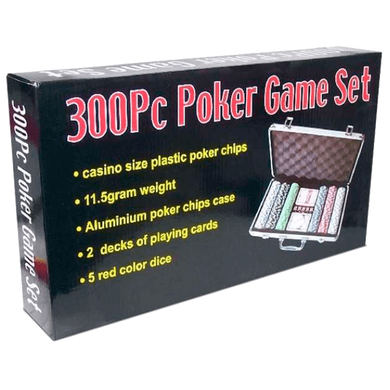 Покерный набор 300 фишек по 11,5 г (алюминиевый кейс)
