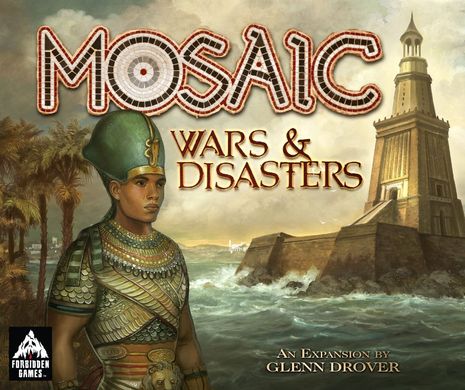Mosaic: A Story of Civilization (Kickstarter Exclusive Colossus Edition, 2023) & Mosaic: Wars and Disasters
