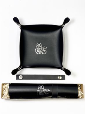 Лоток для кубиків Дракон чорний (Dice tray)