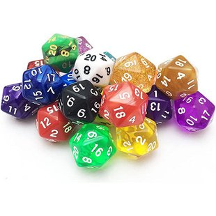 Кубик гральний D20