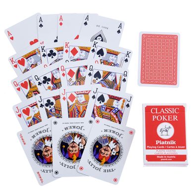 Покерні карти Piatnik Classic Poker