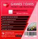 Протекторы Games7Days (80 x 80 мм) Premium Square, 50шт.