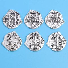 Набір монет Дублони (50шт.) Срібло