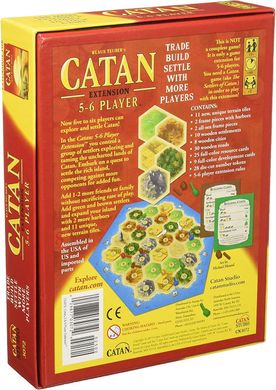 The Settlers of Catan 5-6 Player (Колонизаторы. Расширение для 5-6 игроков)