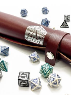 Лоток для кубиків D20 бургунді (Dice tray)