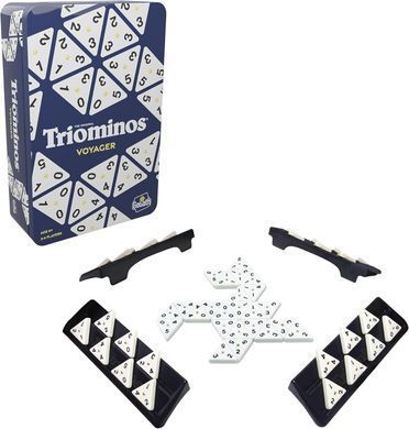 Тримино в металлической коробке (Triominos Travel Tour edition)