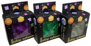 Набір кубиків Games7Days GLOW IN THE DARK (7 шт.)