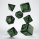 Набір кубиків Call of Cthulhu 7th Edition Black & Green Dice Set (7)