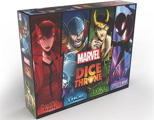 Marvel Dice Throne: Scarlet Witch v. Thor v. Loki v. Spider-Man