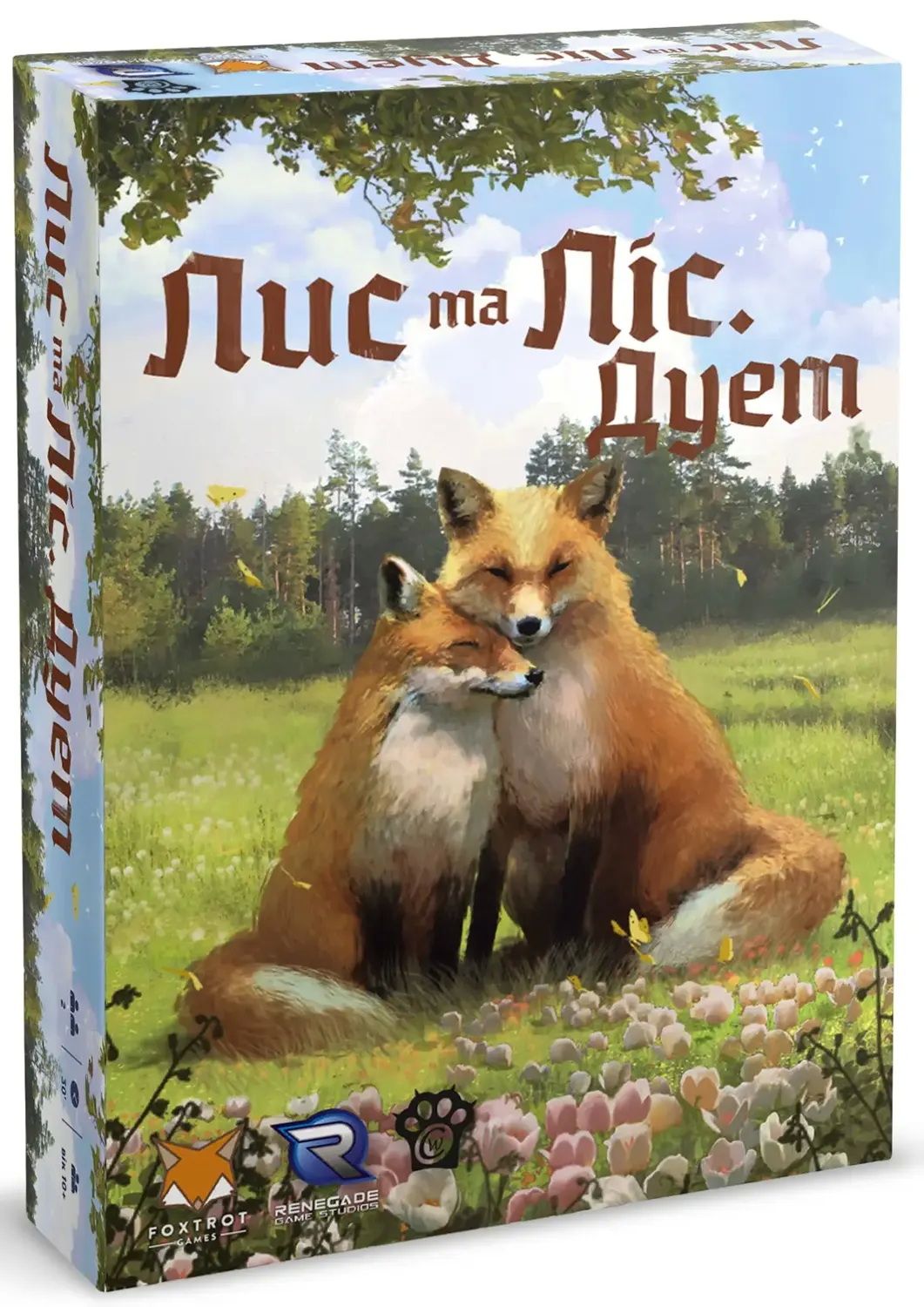 Настольная игра Лисица на опушке Дуэт (The Fox in the Forest Duet) купить в  Украине ➤➤ Интернет-магазин Gameland | Одесса, Киев