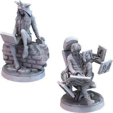 Тамашии: Хроника Восхождения. Миниатюры для игры (Tamashii: Edgerunners)