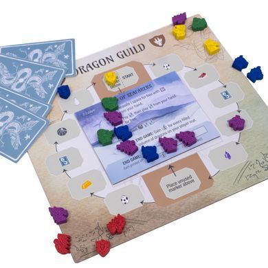 Токены игроков для игры Змієвир (Wyrmspan Player Tokens Set)