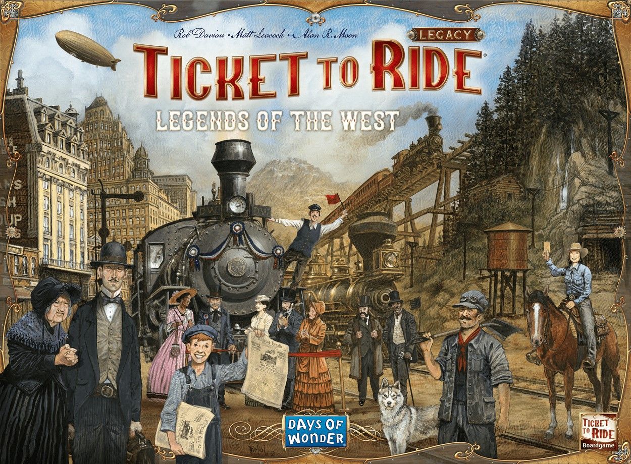 Настольная игра Ticket to Ride: Legends of the West купить в Украине ➤➤  Интернет-магазин Gameland | Одесса, Киев