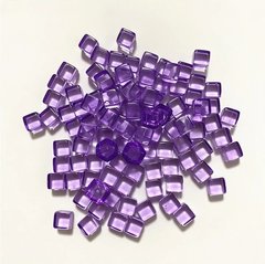 8mm Фіолетовий Куб (10шт.)